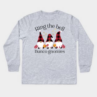 Bunco Gnomes Ring the Bell Bunco Gnomies Kids Long Sleeve T-Shirt